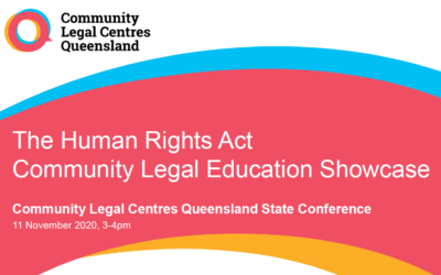The HRA Community Legal Education Showcase