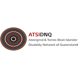 ATSI DNQ Logo Aboriginal and Torres Strait Islander Disability Network of Queensland Logo